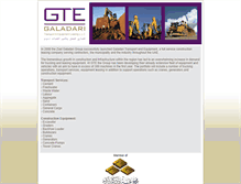 Tablet Screenshot of galadaritransport.com